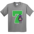 thumbnail image 3 of Inktastic 7th Birthday Robot Boys Robotics Youth T-Shirt, 3 of 5