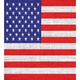 thumbnail image 3 of USA Duvet Cover Set, Fourth of July Independence Day Burlap Looking Retro Country Pastel Color, Decorative 3 Piece Bedding Set with 2 Pillow Shams, Queen Size, White Blue and Vermilion, by Ambesonne, 3 of 3