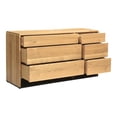 thumbnail image 5 of Homestock Artisanal Artistry Dresser Large Natural Oak, 5 of 8