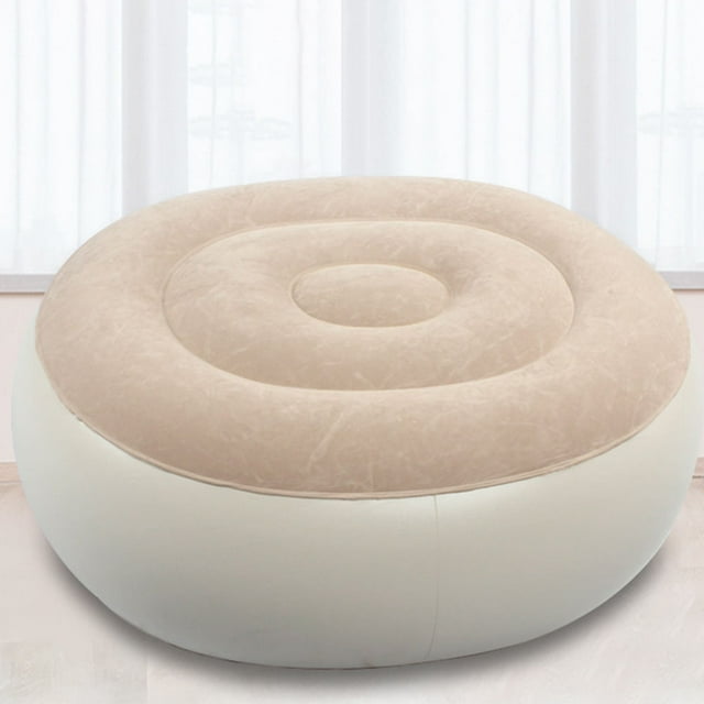 OULII Tabouret Gonflable Créatif 1 Pce Flocage Portable pour Plage