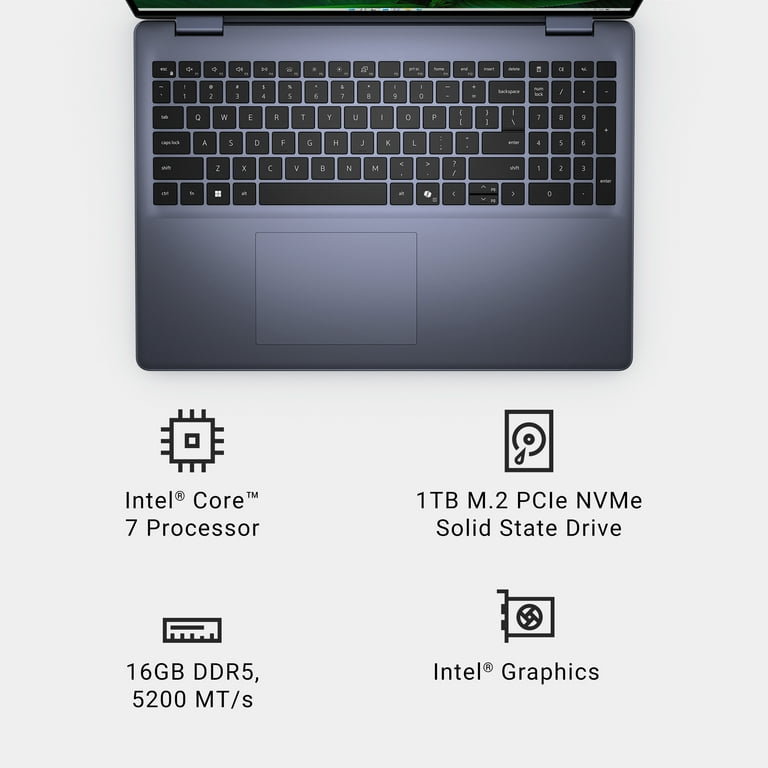 Dell Inspiron 16 Laptop 5640 16-inch FHD+ Intel Core 7-150U