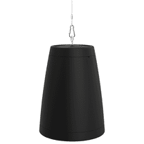 OSD Audio Nero ARC 6 Professional Hanging Pendant Speaker 150W, 6.5" Graphite Cone / 1” Silk Dome Tweeter, for Home or Commercial Applications, Safety Cable Suspension, Hardware Included, Black