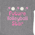 thumbnail image 3 of Inktastic Future Volleyball Star Girls Girls Baby Bodysuit, 3 of 4