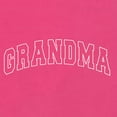 thumbnail image 6 of Wild Bobby GRANDMA Varsity Letters Women Slim Fit Junior Tee, 6 of 6