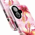 thumbnail image 2 of Tropical Hibiscus Phone Case – Bold Pink & Yellow Floral Design Phone Cover for iPhone 16 15 14 13 12 11 Pro Max, 2 of 6