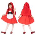 thumbnail image 2 of Party City Cosplay Little Red Hood Kids 100cm Red, 2 of 5