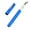 blue, variant on 1 Set Of Telescopic Pocket Fishing Rods Pen Style Small Ultra-Short Fishing Rods Black