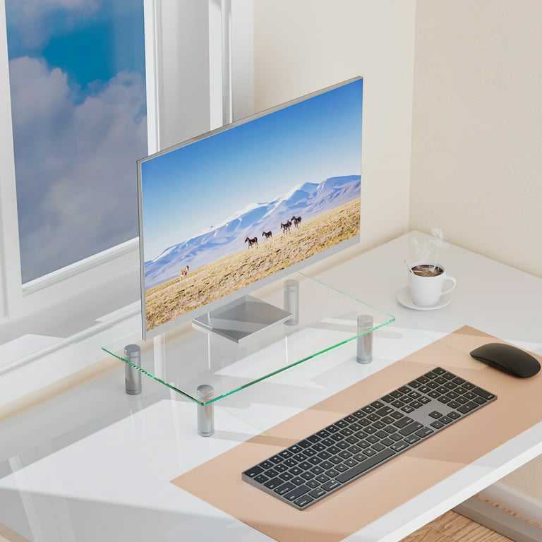 Computer Desktop Monitor Stand Laptop TV Display Screen Riser