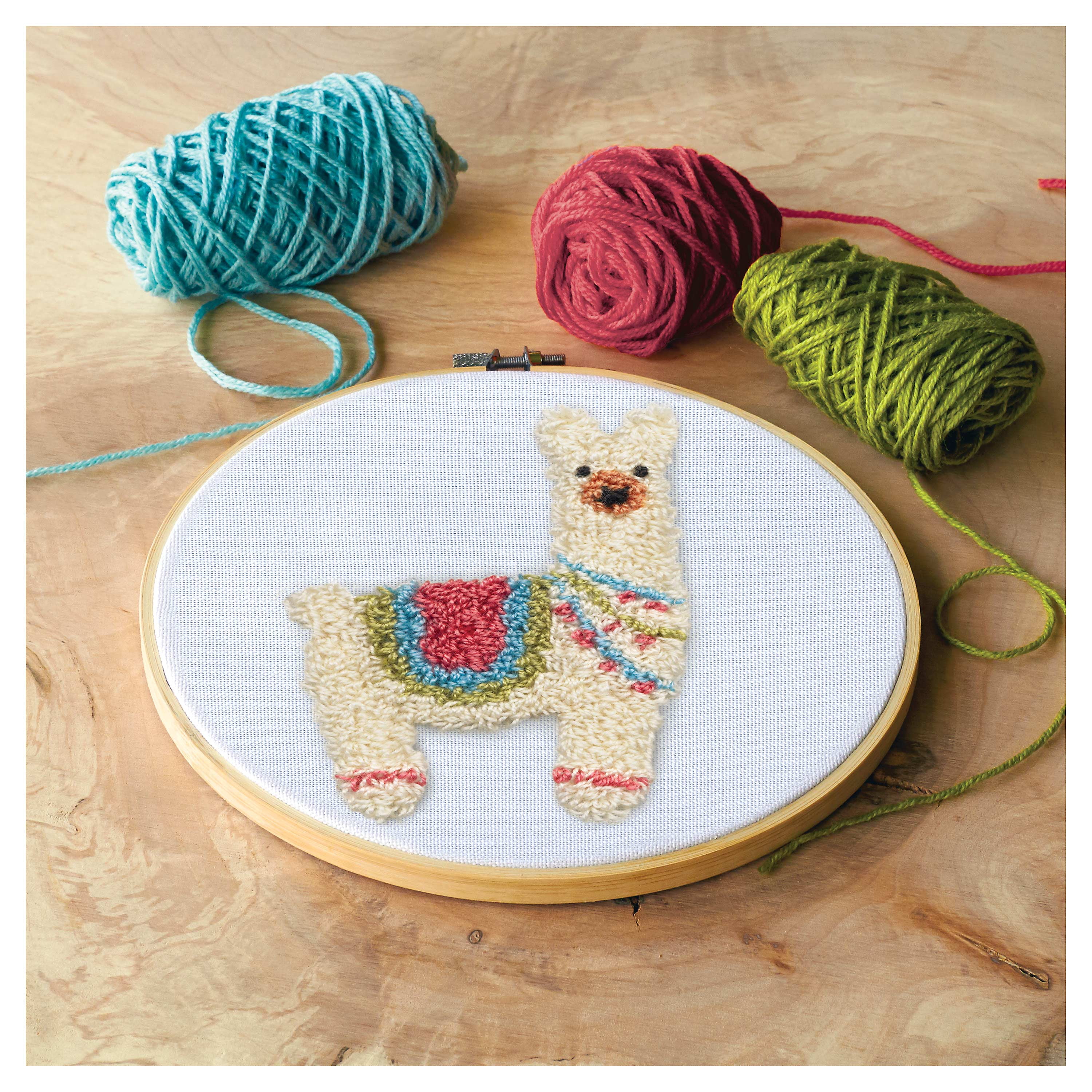Create-Your-Own Punch Needle Knitting Kit - Mondo Llama™