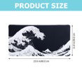 thumbnail image 2 of Mouse Pad Wave Pattern Laptop Mouse Mat Desk Mouse Pad Home Office Supplies, 2 of 8
