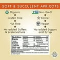 thumbnail image 2 of ORGANIC Turkish Dried Apricots - Sunny Fruit (2 Bags) - (5) Portion Packs per Bag - NO Added Sugars, Sulfurs or Preservatives | NON-GMO, VEGAN & HALAL SHO8, 2 of 3