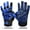 B-Blue, variant on Football Receiver Gloves Youth Receiving Gloves Pro 2.0 Durable Breathable Flexible for Kids Boys Girls in White Red Black Blue Small Large Medium X-Large