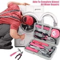 thumbnail image 3 of HLONK 18/19/20Pcs Household Tool Set Portable Household Basic Hand Tool Set Multi-functional Home Tool Kit with Pliers Hammers Wrench and Screwdrivers for DIY Building Home Maintenance, 3 of 10