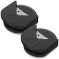thumbnail image 3 of Shisuyan 2pcs Photo Cutter R4 Radius Corner Rounder Punch Paper Trimmer for Paper Cards (Black), 3 of 9