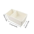 thumbnail image 1 of Agiferg Lazy Double-layer Fruit Plate Basket Household Plastic Candy Plate Box Creative Kitchen Living Room Eating Melon Seed Plate, 1 of 4