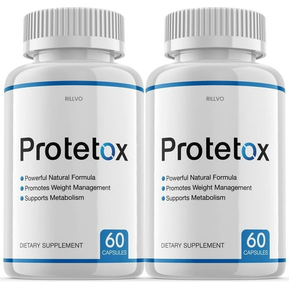 2 Pack Protetox Pills, Protetox Advanced Formula 120 Capsules
