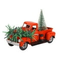 thumbnail image 3 of Holidays Red Car Decoration Christmas Truck Decor for Table Friends Families A, 3 of 8