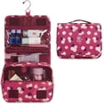 thumbnail image 2 of Neceser colgante Narwey Travel Maquillaje Organizador Rojo, 2 of 7