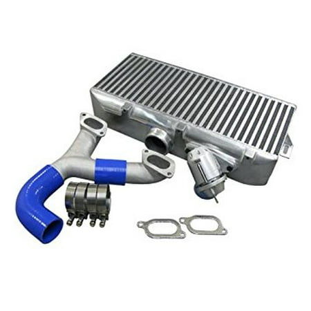 Turbo Top mount Intercooler + Y pipe + BOV Kit For 02-07 Subaru Impreza WRX