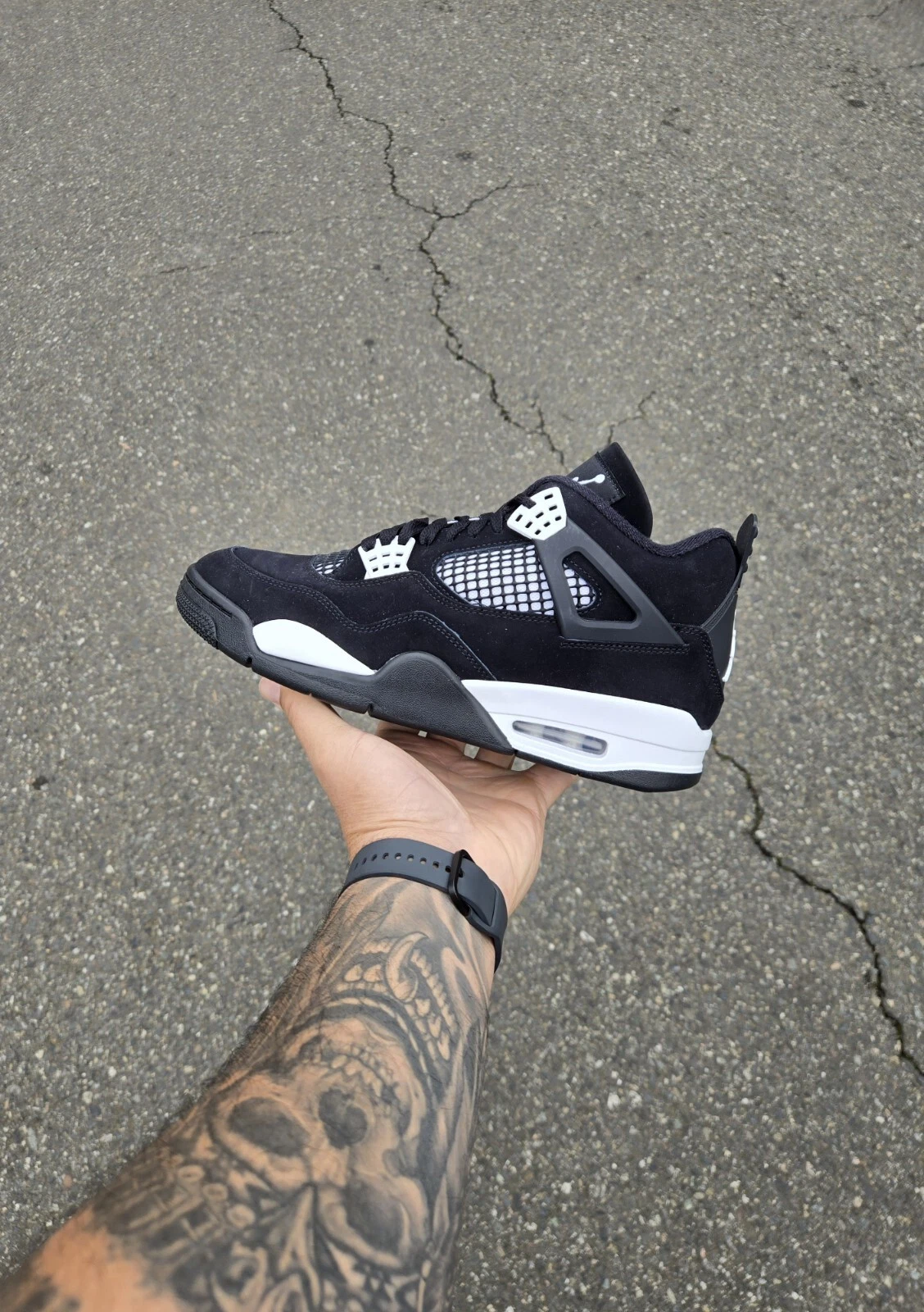 Nike Air Jordan 4 Retro White Thunder ?????? - Walmart.ca