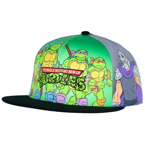 Teenage Mutant Ninja Turtles Adult Hat Heroes Shredder Mutant Mayhem Sublimated Adjustable Snapback For Men and Women