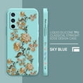thumbnail image 3 of Case For OPPO Realme 9 8 8I 7 6 5 C21 GT NEO 2 3 5 V15 V25 Colour Simple Liquid Silicone Case The Most Beautiful Flower, 3 of 5