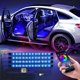 thumbnail image 1 of Ilumina tu camino: tira de luces LED para luces interiores de autos, decoración impermeable para autos con fácil instalación, uso seguro, modo DIY, salida brillante RGB para SUV, 1 of 5
