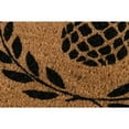 thumbnail image 2 of Erin Gates by Momeni Park Pineapple Black Hand Woven Natural Coir Doormat 1'6" X 2'6", 2 of 3