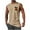 Khaki, variant on Alkepwun Summer Tank Tops for Men - Palm Tree Print Crewneck Tops - Casual Sleeveless Tees - Graphic Beach Muscle Shirts