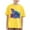 Yellow, variant on Kiijoy Boys Dinosaur Print Short Sleeve T-Shirt Cotton Summer Casual Graphic Tee