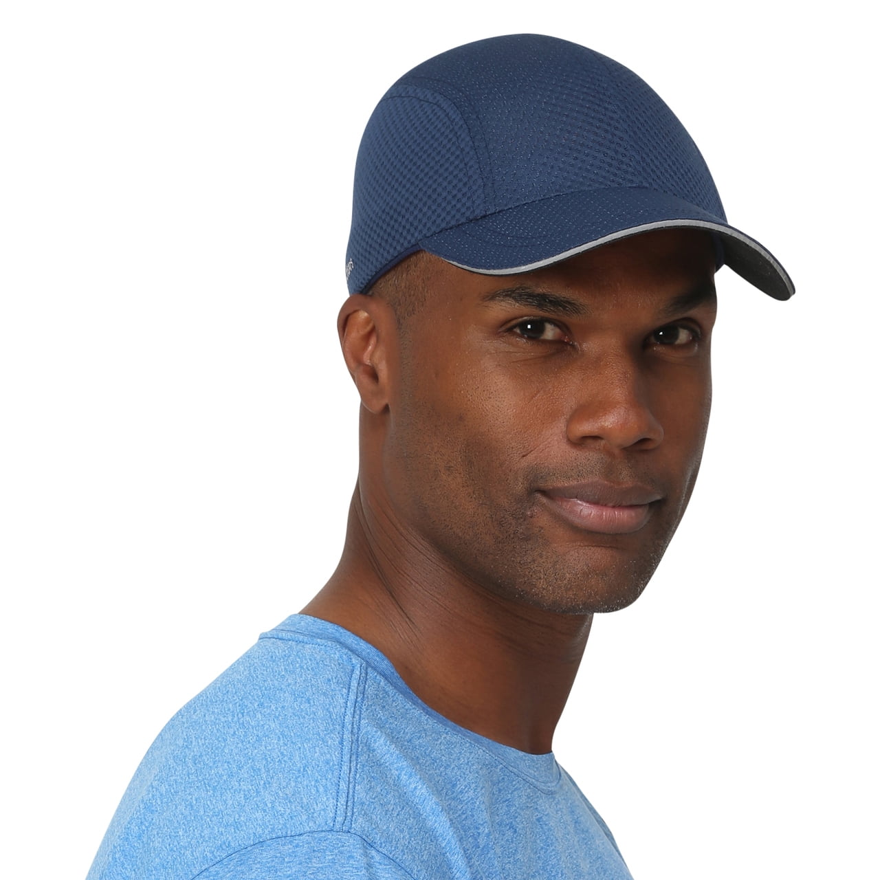 on running cap navy