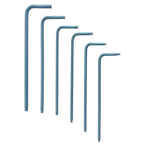 JUEGO DE 6 LLAVES TIPO TORX® PUNTA DE BOLA T6 A T15. BONDHUS 11346 Bondhus 11346