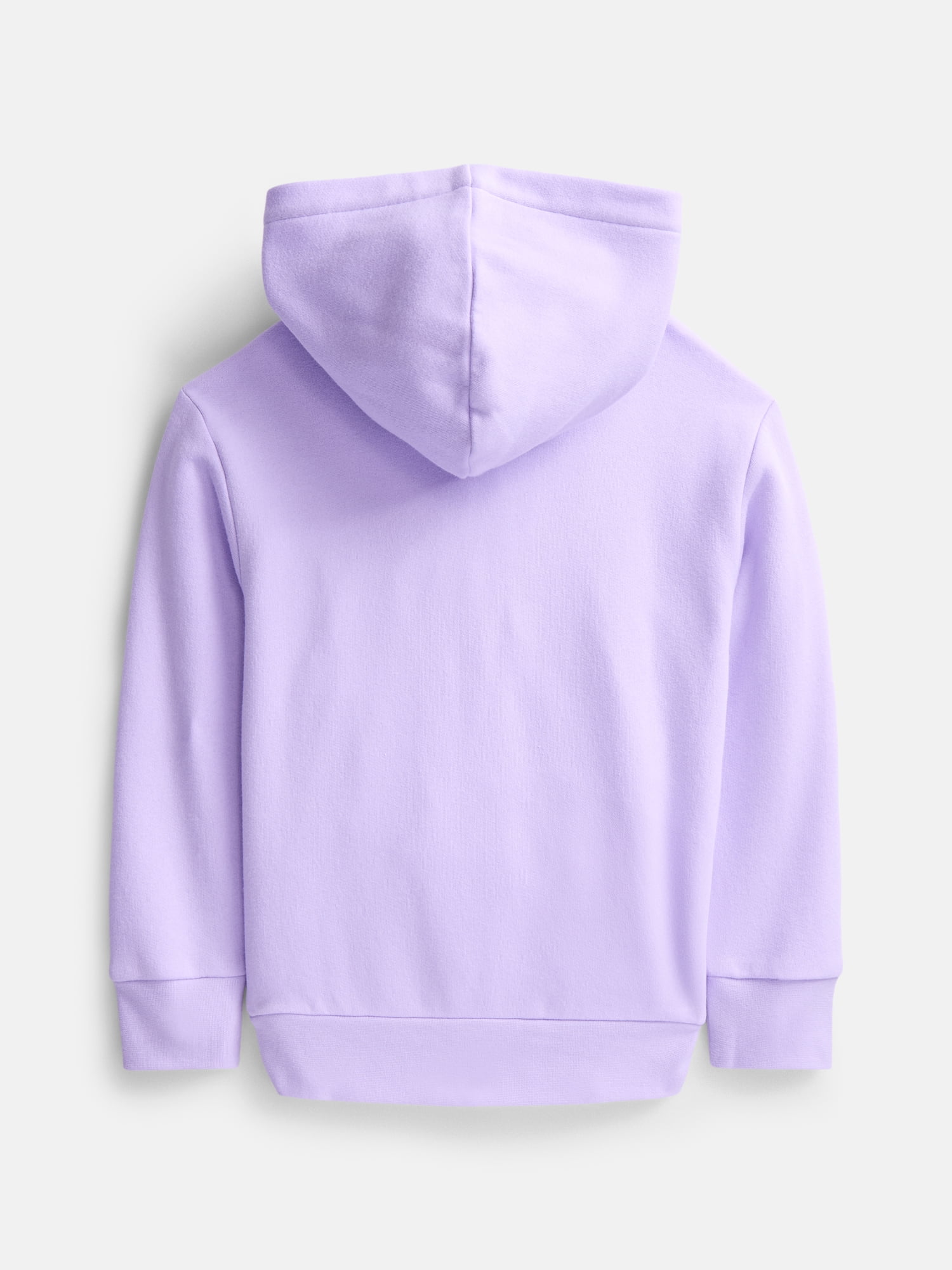 Wonder Nation Girls' Pullover Fleece Hoodie, Sizes 4-18 & Plus