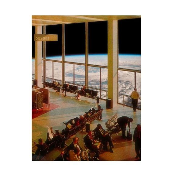 Trademark Fine Art spacerocket art 555 Canvas Wall Art