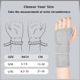 thumbnail image 4 of Teeuard Carpal Tunnel Wrist Brace for Men and Women, Adjustable Wrist Support for Right Left Hand, 4 of 8