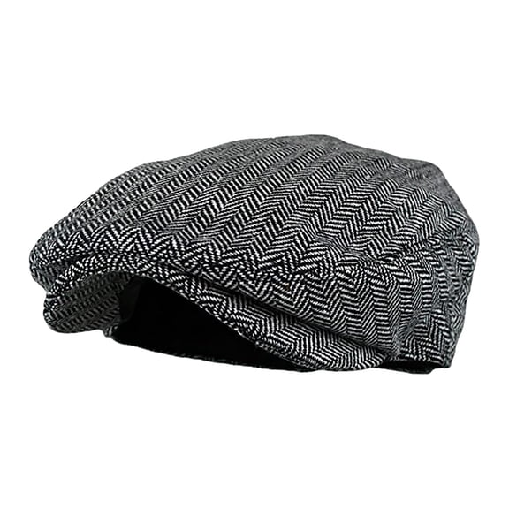 Uooqdmx Newsboy Cap for Men, Flat Cap, Scally Cap for Men, Men Soft Plaid Hats Casul Breathable Winter Warm Comfort Beret, Cabbie Hat, D One Size