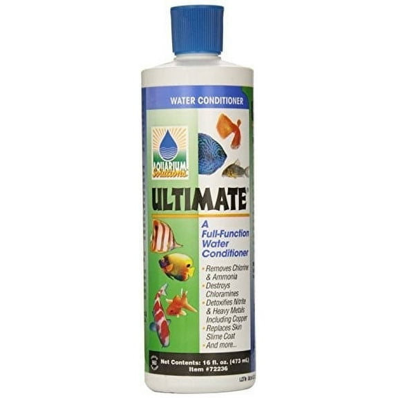 Hikari Aquarium Solutions Ultimate Full-Function Water Conditioner, 16 oz Liquid Treatment