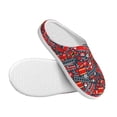 thumbnail image 3 of Lsque Fire Sign Pattern Womens Comfort Cotton on Scuff With Memory Foam and Anti-skid Sole Slipper-42/43, 3 of 7