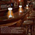thumbnail image 4 of 3 Modes Cordless Metal Table Lamp, Stepless Dimmable LED Touch, Portable Rechargeable Nightstand Lamp For Bedside, Living Room, Kitchen, 4 of 8