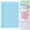 Blue, variant on 3-Hole Loose Leaf Paper Refills, 1Book/200PC, Lined Filler Paper for Planner, Journal, Notebook, Assorted Colors ,2 Sizes：S:8*10.6in, L:5.5*11in(S, Blue)