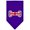 Purple, variant on Pet and Dog Bandana Screen Printed, "Bone Shaped UK Flag"