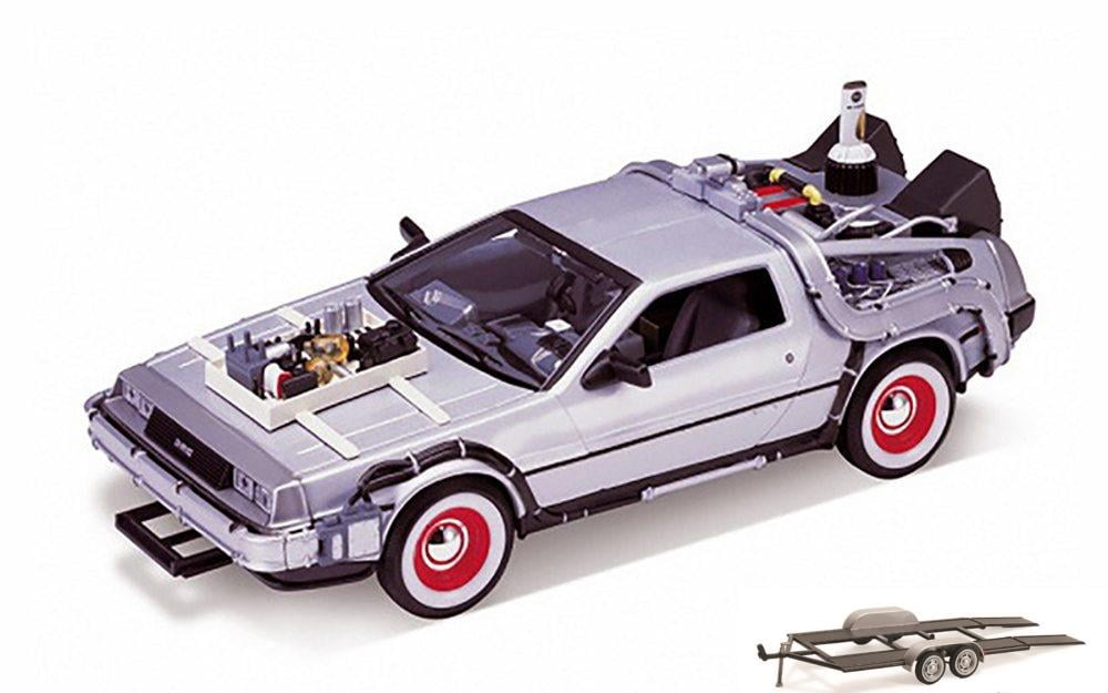 Diecast Car & Trailer Package Back to the Future III DeLorean Time