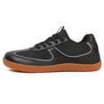 thumbnail image 3 of Men ancho zapatos descalzos zapatos de caminata minimalistas sin deslizamiento zapatos de trekking livianos de zapatillas transpirables para correr para caminar, 3 of 9