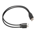 thumbnail image 1 of USB2.0 to Data Micro USB Type-B Male Cord Black, 1 of 8