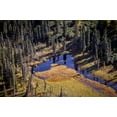 thumbnail image 2 of Stalowy, John 32x23 White Modern Wood Framed Museum Art Print Titled - River Below, 2 of 4