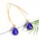 thumbnail image 5 of Pendientes geométricos retro colgantes cristales moda mujeres pequeñas colgantes frescas estilo elegante, colgantes geométricos retro colgantes cristales moda mujeres, colgantes pequeños con, 5 of 7