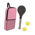 thumbnail image 4 of Lipstore Pickleball Training Paddle with 2 Balls with Nonslip Grip Practical Professional Lightweight with Carry Bag Pickleball Racket F, 4 of 8