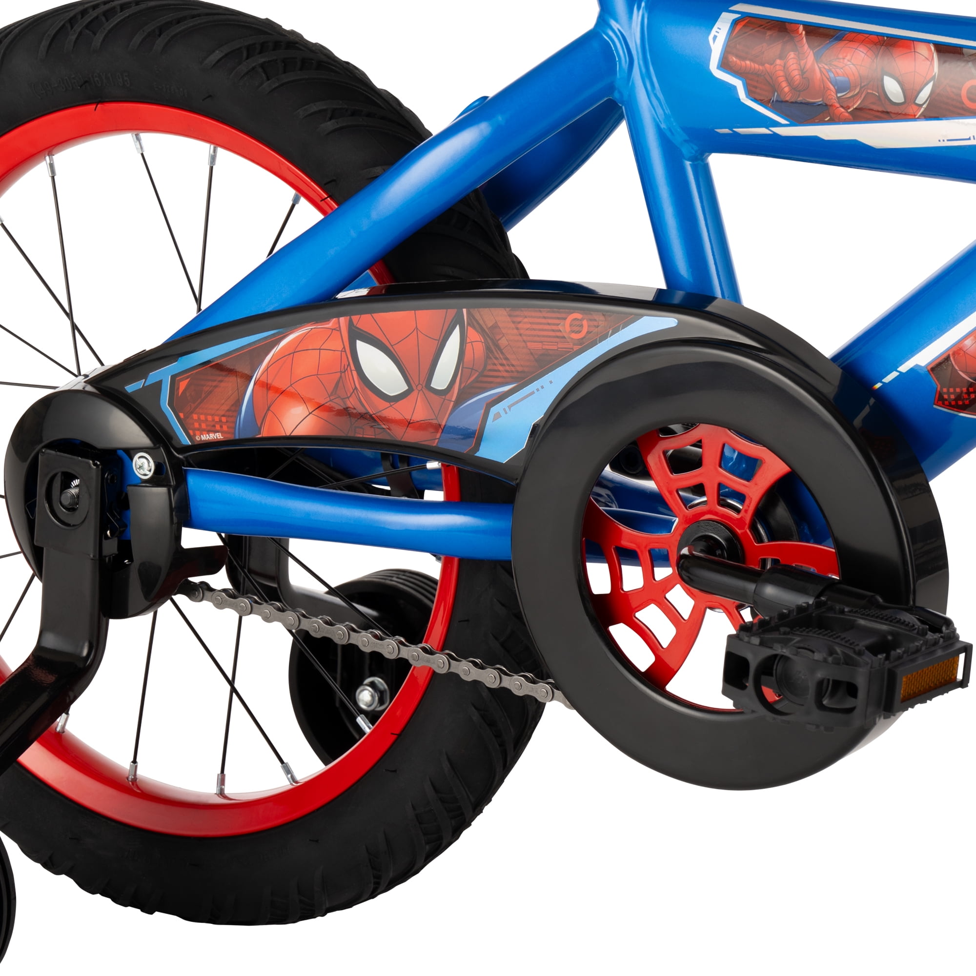 16 Inch Spiderman Bike For Boys Huffy Marvel Spider-Man Bike For