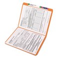 thumbnail image 3 of Smead Reinforced Top Tab Colored File Folders, Straight Tab, Letter Size, Orange, 100/Box (12510), 3 of 6