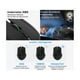 thumbnail image 4 of Mouse Inalámbrico Bluetooth Recargable Ergonomía 2.4g 3modos negro líneas colores, 4 of 4